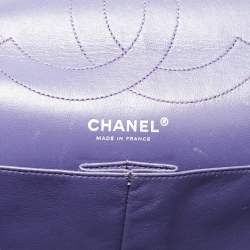 Chanel Purple Quilted Leather Classic 227 Reissue 2.55 Flap Bag