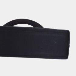 Chanel Black Satin Handbag