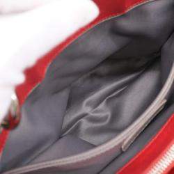 Chanel Red Caviar Skin Gst Matelasse Chain Tote Bag