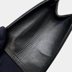Chanel Black Lambskin Coco Mark Matelasse Push Lock Chain Shoulder Bag