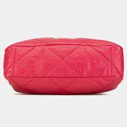 Chanel Pink Large Lambskin 19 Flap