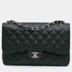 Chanel Caviar Jumbo Classic Double Flap Bag