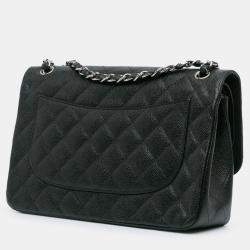 Chanel Caviar Jumbo Classic Double Flap Bag