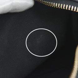 Pre Owned Chanel Black Leather Lambskin Chain Shoulder Bag