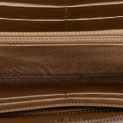 Chanel Matelasse 2.55 Bronze Leather Long Wallet  