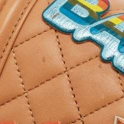 Chanel Brown Quilted Leather Medium Boy Flap Bag