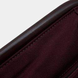 Chanel Embroidery Graffiti Bag Khaki/Brown Canvas Leather