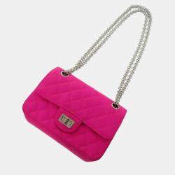 Chanel Pink Calfskin Leather 2.55 Shoulder Bag