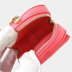 Chanel Pink Quilted Leather CC In Love Shoulder Bag