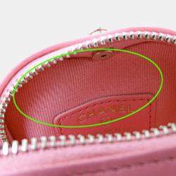Chanel Pink Quilted Leather CC In Love Shoulder Bag