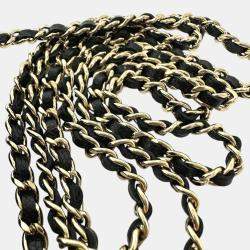 Chanel Black Caviar Leather Coin Purse on Chain