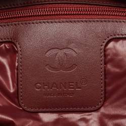 Pre Owned Chanel Black Quilted Nylon Coco Cocoon Tote
