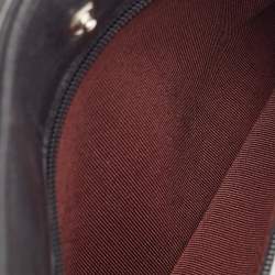 Pre Owned Chanel Black Quilted Leather CC Wallet On Chain