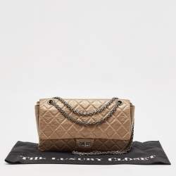 Chanel Bronze Quilted Aged Leather 226 Reissue 2.55 Flap Bag