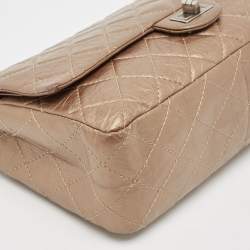 Chanel Bronze Quilted Aged Leather 226 Reissue 2.55 Flap Bag