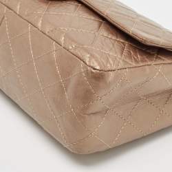 Chanel Bronze Quilted Aged Leather 226 Reissue 2.55 Flap Bag