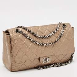 Chanel Bronze Quilted Aged Leather 226 Reissue 2.55 Flap Bag
