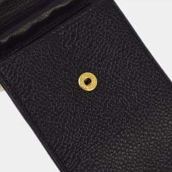 Pre Owned Chanel Black  Calfskin Chain CC Shoulder Bag