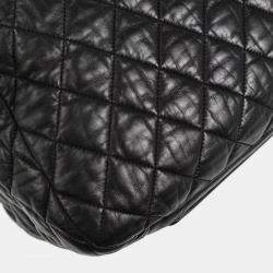 Pre Owned Chanel Black Nylon Coco Cocoon Shoulder Bag