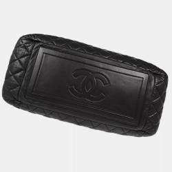 Pre Owned Chanel Black Nylon Coco Cocoon Shoulder Bag