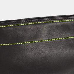 Pre Owned Chanel Black Lambskin Chain Shoulder Bag