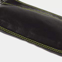 Pre Owned Chanel Black Lambskin Chain Shoulder Bag