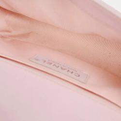 Chanel Pink Prism Lambskin Chevron Small Chain Shoulder Bag