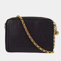 Pre Owned Chanel Black Calfskin Camera CC Shoulder  Bag