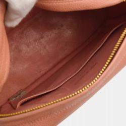 Pre Owned Chanel Pink Calfskin Camera CC Mini Shoulder  Bag