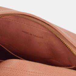 Pre Owned Chanel Pink Calfskin Camera CC Mini Shoulder  Bag