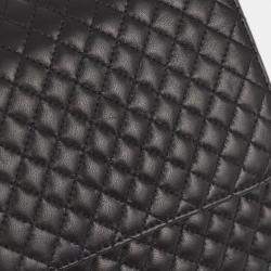 Chanel Black Lambskin Leather Medium Classic Single Flap Bag