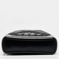 Chanel Black Quilted Aged Leather Large Gabrielle Hobo