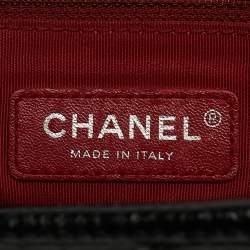 Chanel Black Quilted Aged Leather Large Gabrielle Hobo
