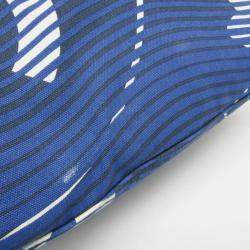 Chanel Cruise Lines Canvas Leather Tote Bag Blue White