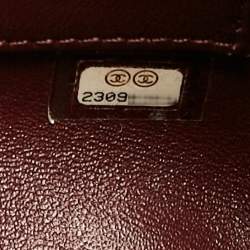Pre Owned Chanel Black Quilted Leather Large Trendy CC Top Handle Bag