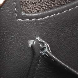 Pre Owned حقيبة ميني شانيل كلاسيك جلد مبطن وردي ميتاليك مستطيلة بقلاب 