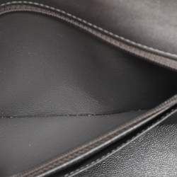 Pre Owned حقيبة ميني شانيل كلاسيك جلد مبطن وردي ميتاليك مستطيلة بقلاب 