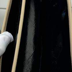 Pre Owned Chanel Chocolate Bar Quilted Patent Bag