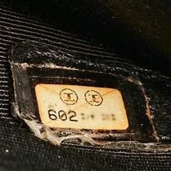 Chanel Black Woven Wicker Jumbo Classic Flap Bag