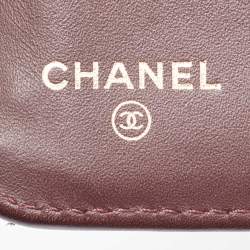 Chanel Black Quilted Caviar Leather L Yen Continental Wallet
