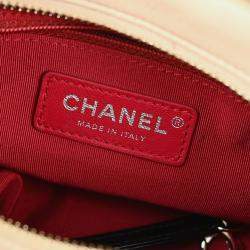 Chanel Beige Black Small Gabrielle Shoulder Bag