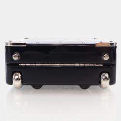 Chanel Silver Evening In The Air Trolley Minaudiere