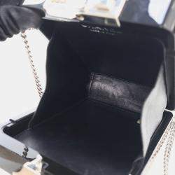 Chanel Silver Evening In The Air Trolley Minaudiere