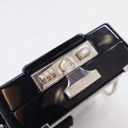 Chanel Silver Evening In The Air Trolley Minaudiere