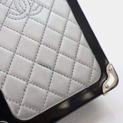 Chanel Silver Evening In The Air Trolley Minaudiere