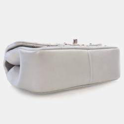 Chanel Mini Silver Chevron Stud Wars Rectangular Flap Bag