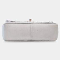 Chanel Mini Silver Chevron Stud Wars Rectangular Flap Bag