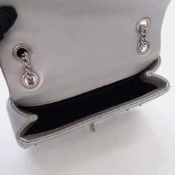 Chanel Mini Silver Chevron Stud Wars Rectangular Flap Bag