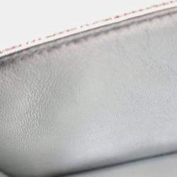 Pre Owned Chanel Mini Glitter Canvas Mademoiselle 2.55 Flap Bag