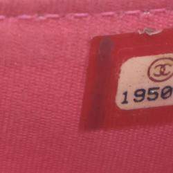 Chanel Boy Wallet On Chain (WOC) Purple Patent